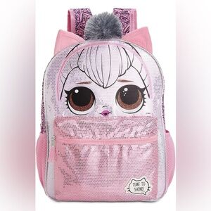 LOL Surprise Queen Kitty Backpack Brand New